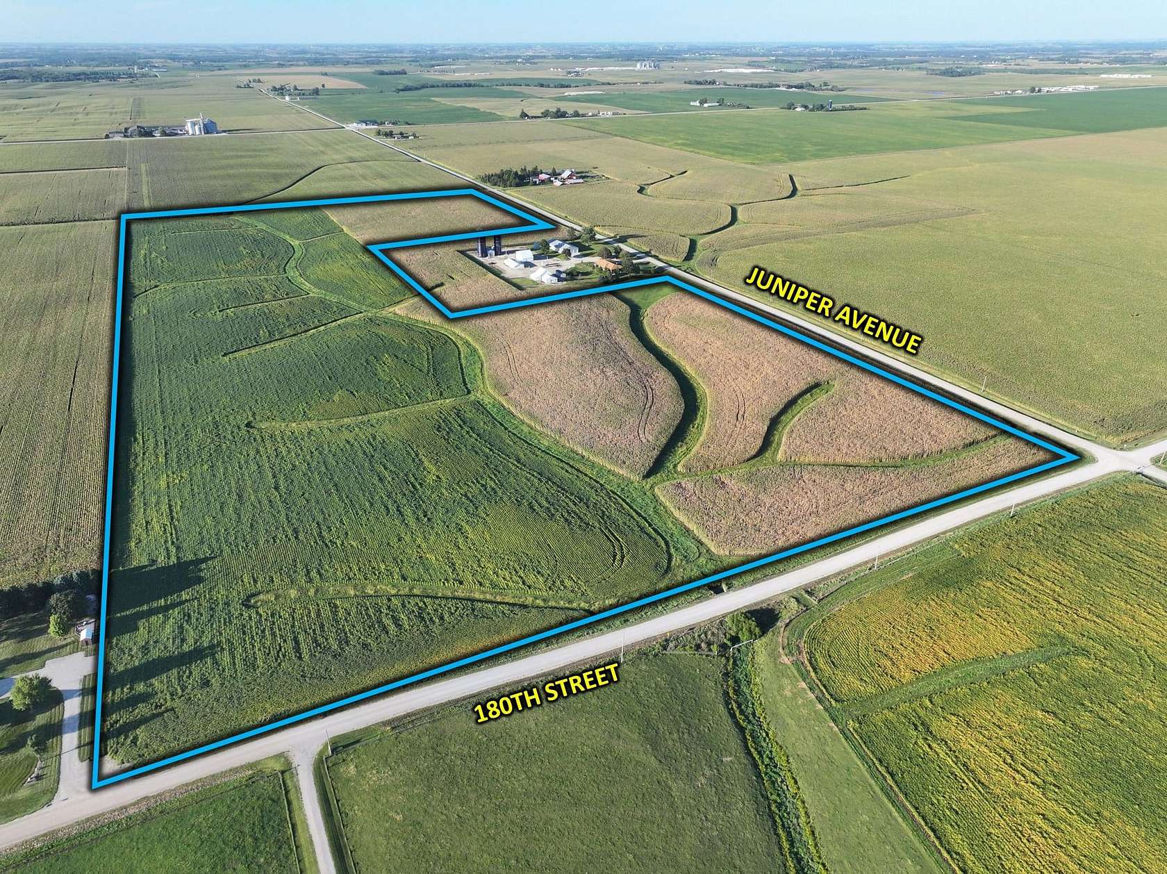 70 Acres of Land for Auction in Washington, Iowa
