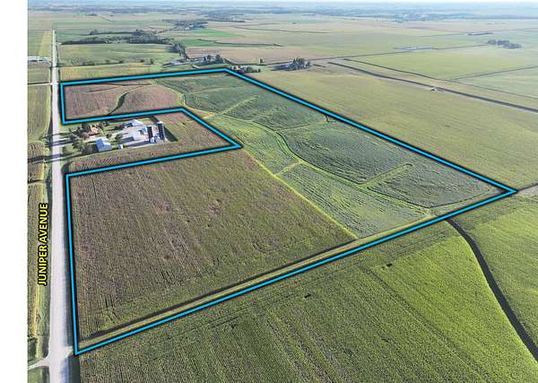 70 Acres of Land for Auction in Washington, Iowa