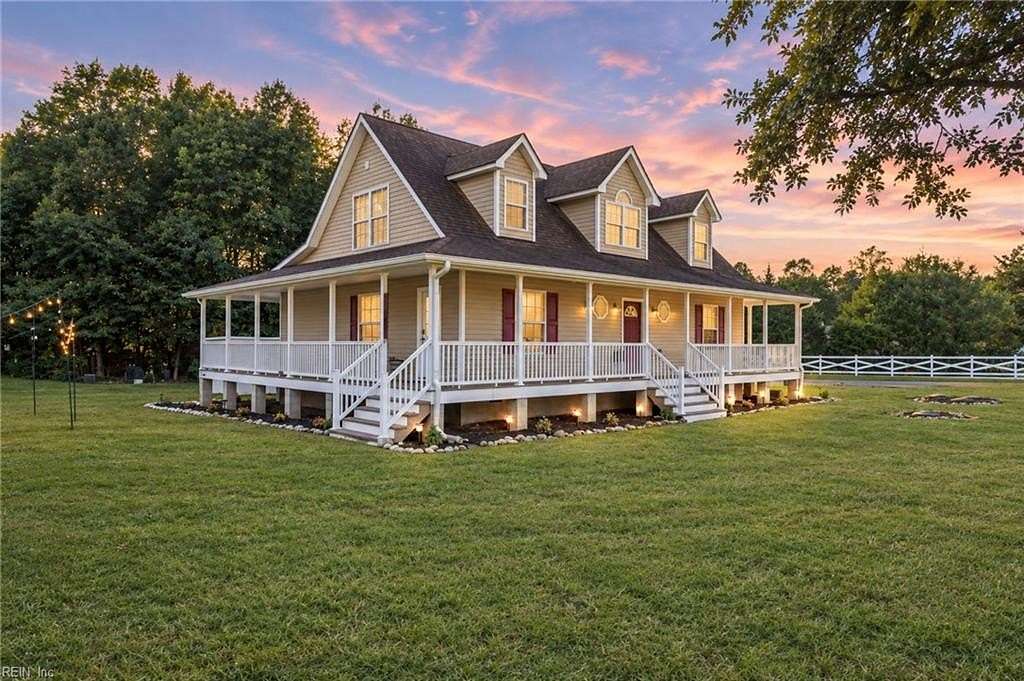 3 Acres of Land with Home for Sale in Smithfield, Virginia