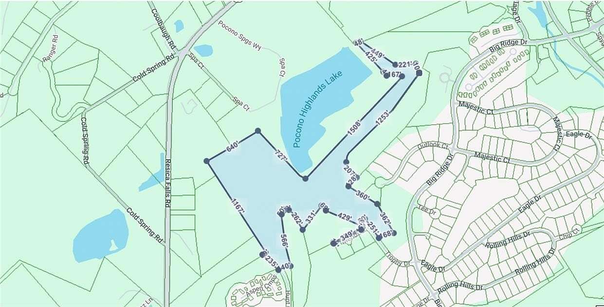 33.5 Acres of Land for Sale in Middle Smithfield Township, Pennsylvania