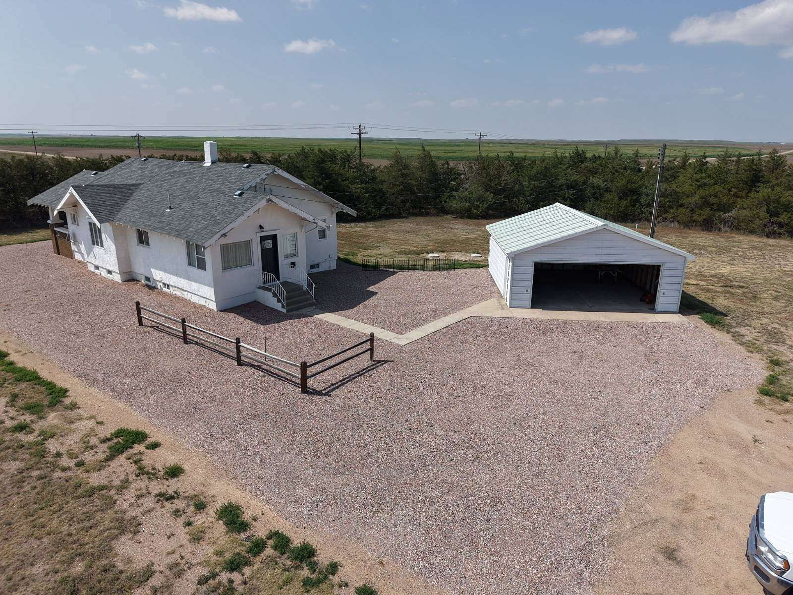 8 Acres of Land with Home for Sale in Potter, Nebraska