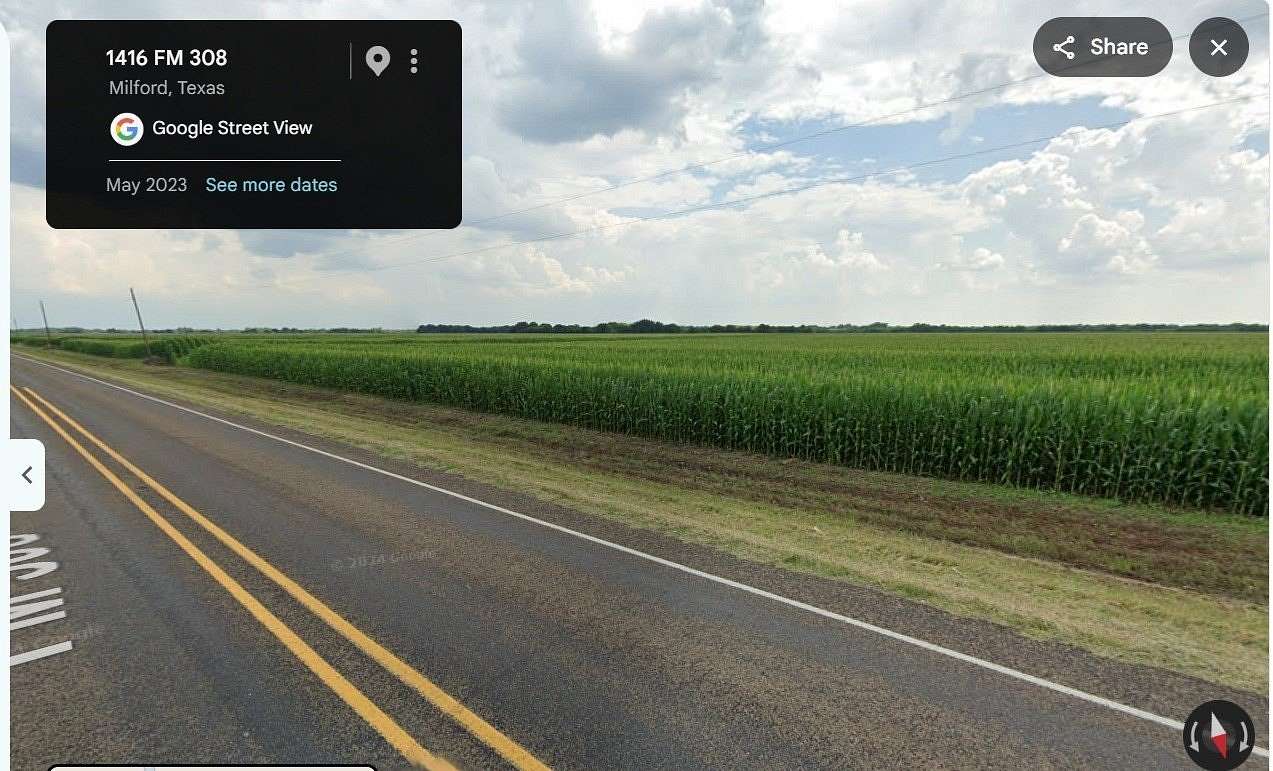 10.1 Acres of Land for Sale in Milford, Texas
