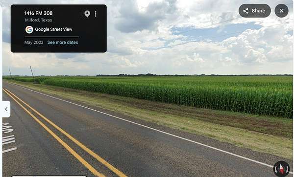 10.1 Acres of Land for Sale in Milford, Texas