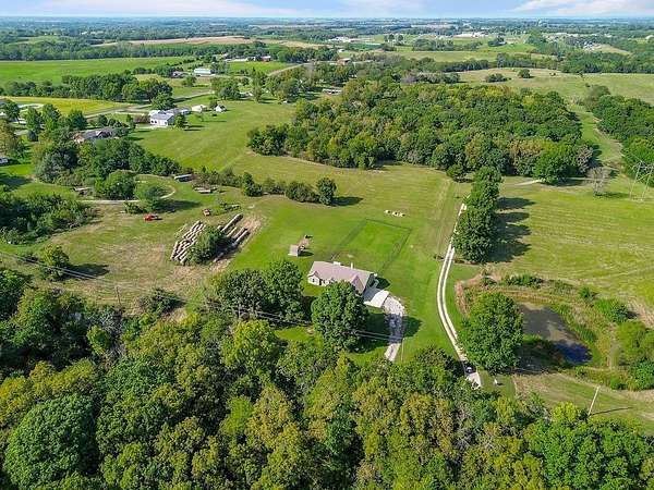 5.48 Acres of Land with Home for Sale in Leavenworth, Kansas