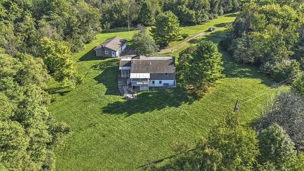 43.2 Acres of Recreational Land with Home for Sale in Stoutsville, Ohio