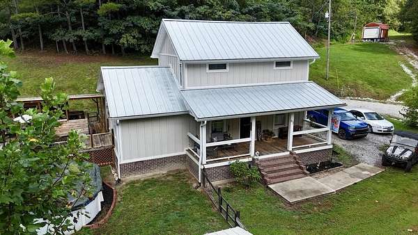 4 Acres of Land with Home for Sale in Martin, Kentucky