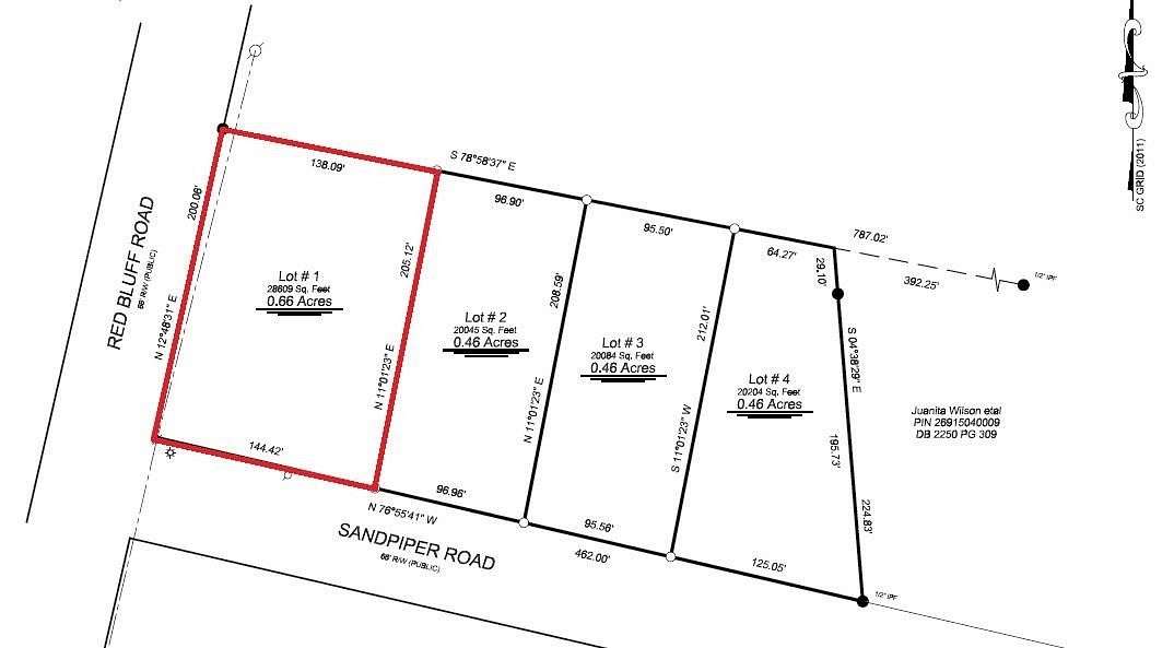0.66 Acres of Residential Land for Sale in Longs, South Carolina