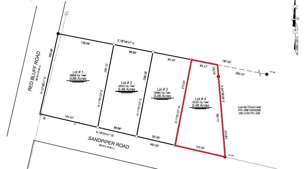 0.46 Acres of Residential Land for Sale in Longs, South Carolina