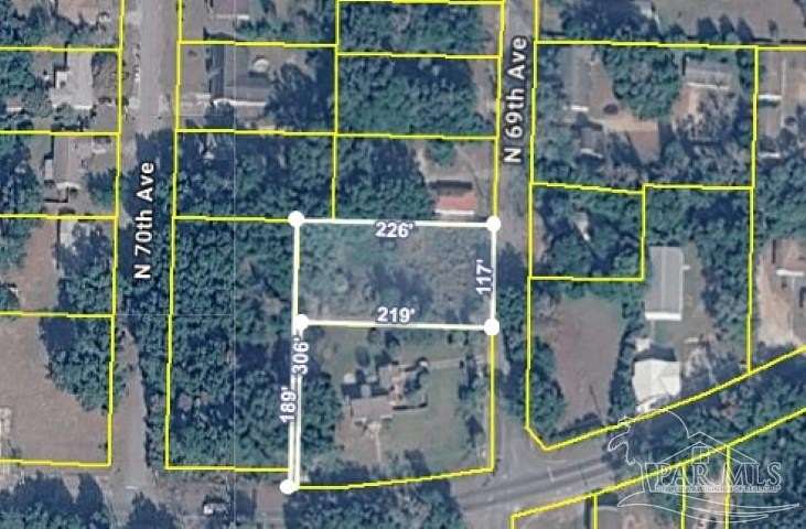 0.64 Acres of Land for Sale in Pensacola, Florida