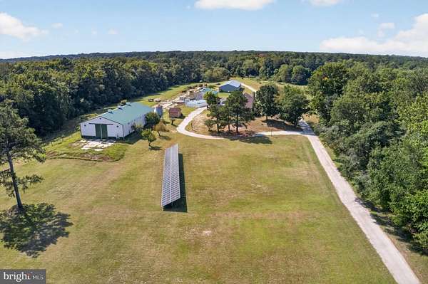 42 Acres of Land with Home for Sale in Salisbury, Maryland