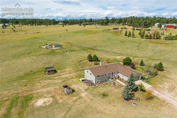 6 Acres of Land with Home for Sale in Peyton, Colorado