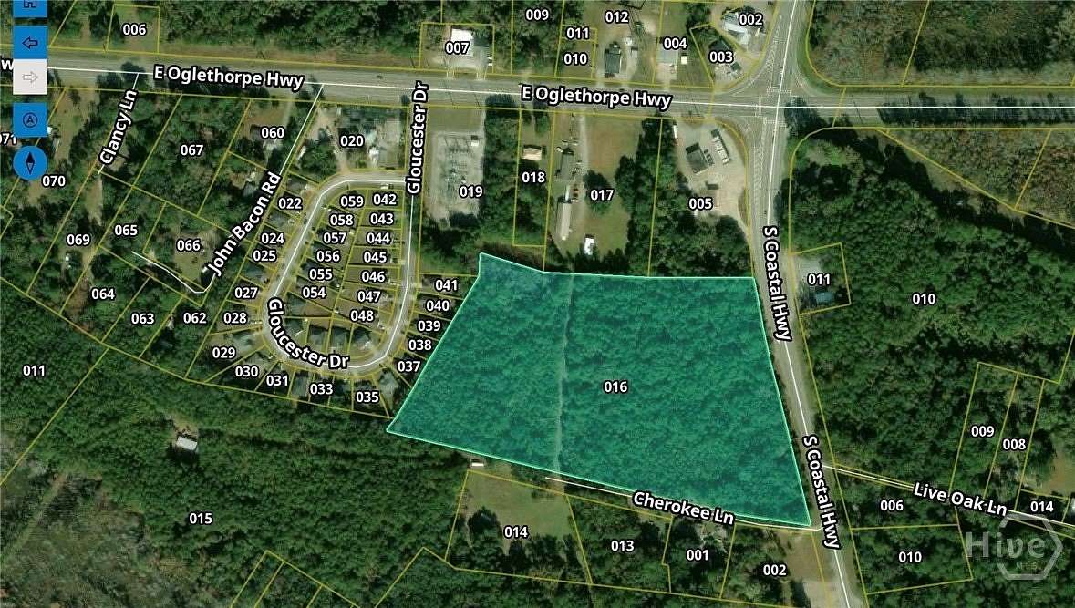 16 Acres of Land for Sale in Midway, Georgia
