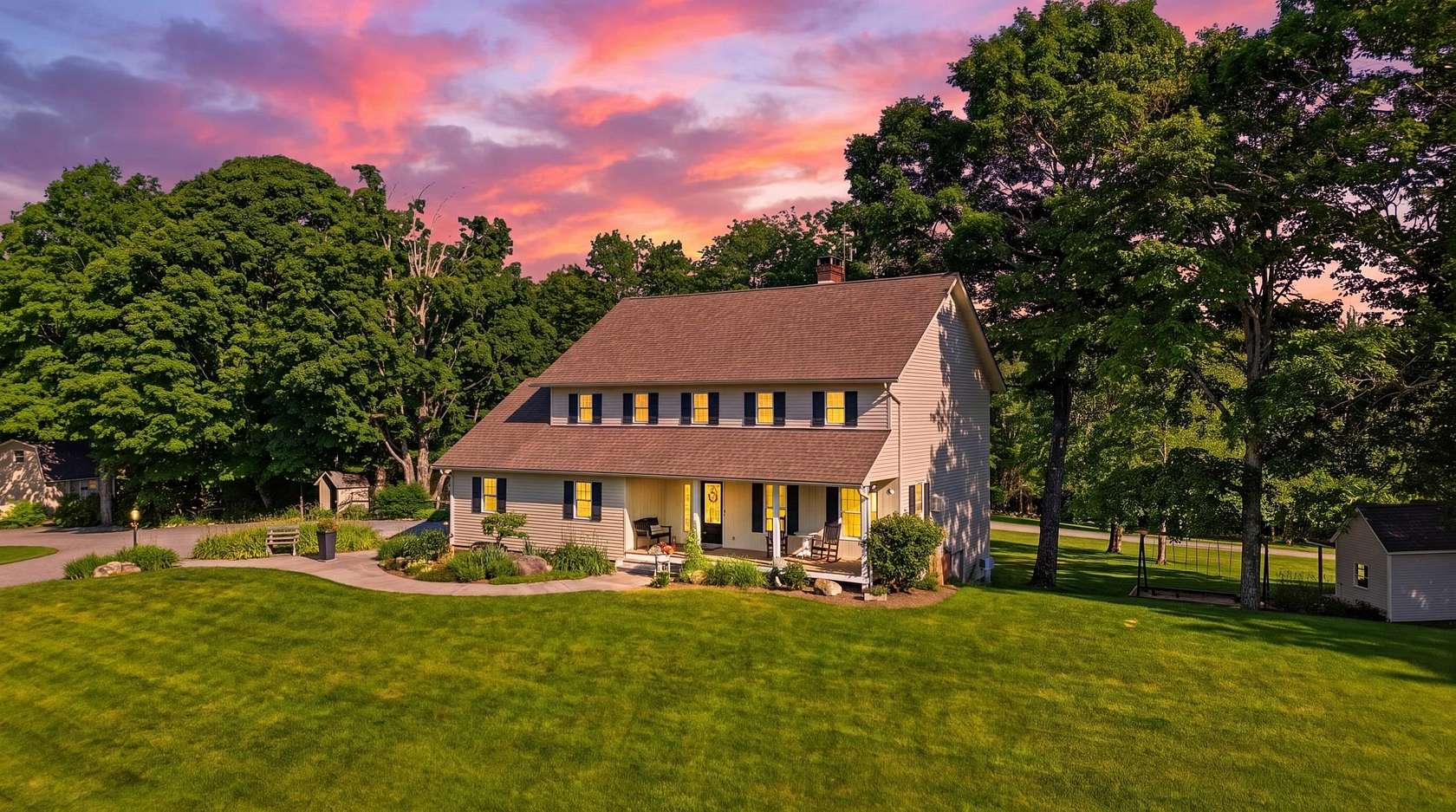 20 Acres of Recreational Land with Home for Sale in Rindge, New Hampshire