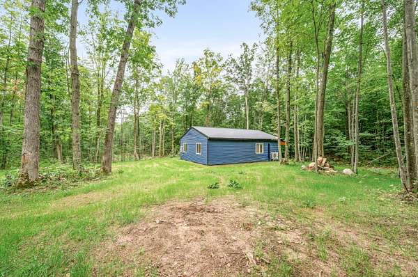 5 Acres of Land with Home for Sale in Evart, Michigan
