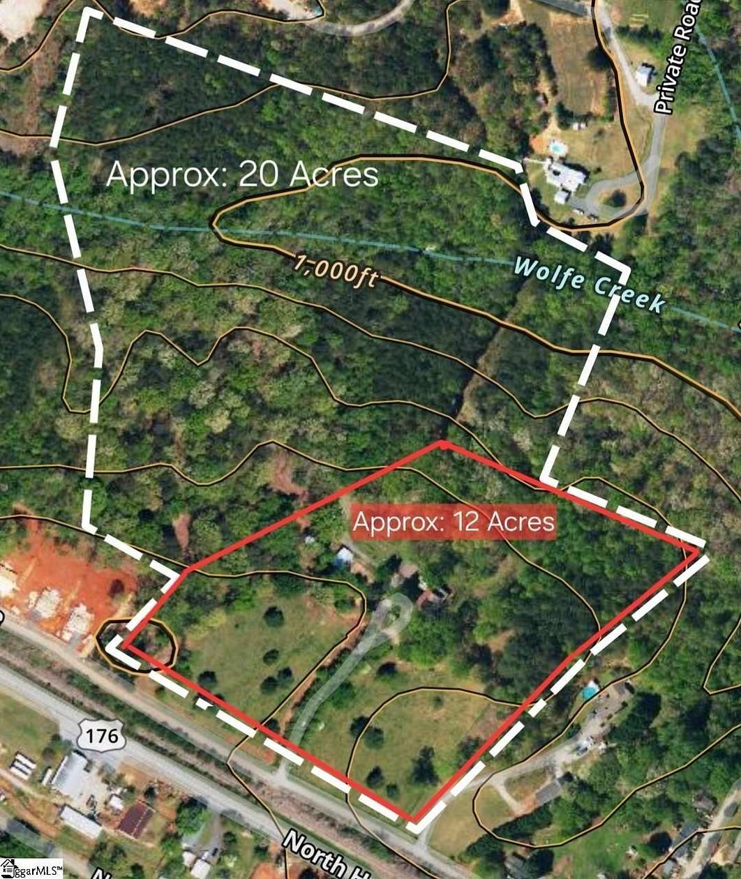 20 Acres of Land for Sale in Landrum, South Carolina