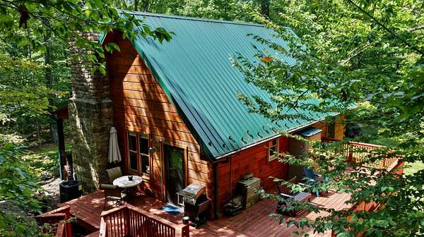 24.5 Acres of Recreational Land with Home for Sale in Lewisburg, West Virginia