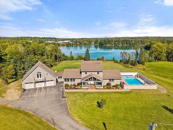 17.2 Acres of Land with Home for Sale in Hancock, Maine
