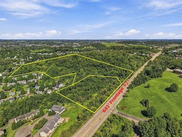21.4 Acres of Commercial Land for Sale in North Strabane Township, Pennsylvania