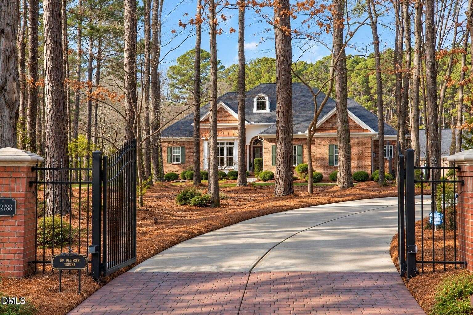 3.64 Acres of Land with Home for Sale in Apex, North Carolina