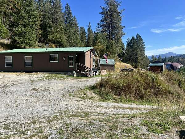 3.87 Acres of Land with Home for Sale in Cataldo, Idaho