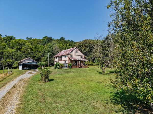 67.9 Acres of Land with Home for Sale in Fayetteville, Tennessee