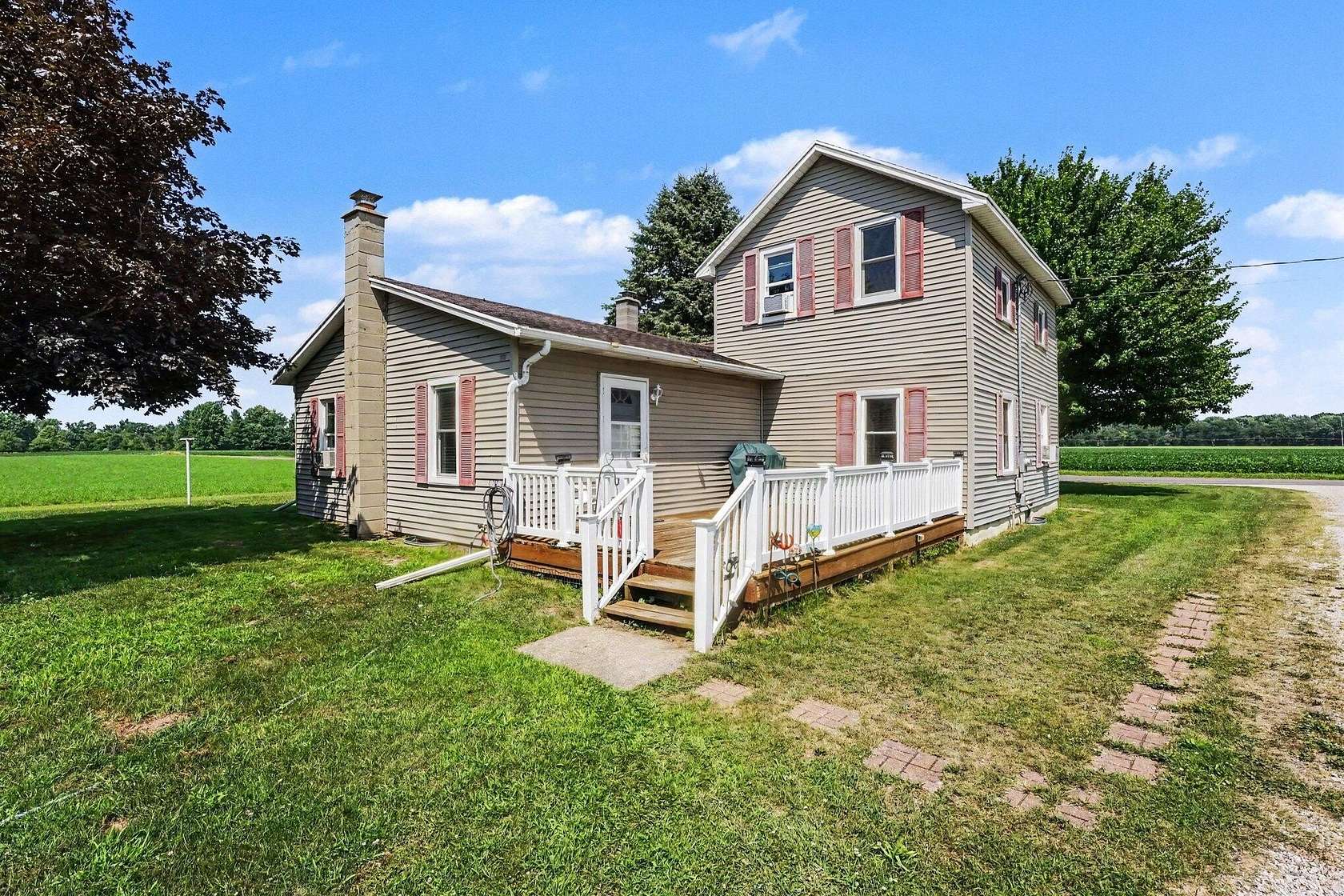 2.9 Acres of Land with Home for Sale in Vicksburg, Michigan