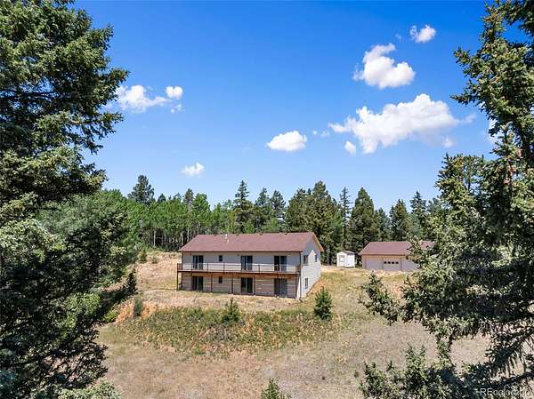 53.5 Acres of Land with Home for Sale in Divide, Colorado