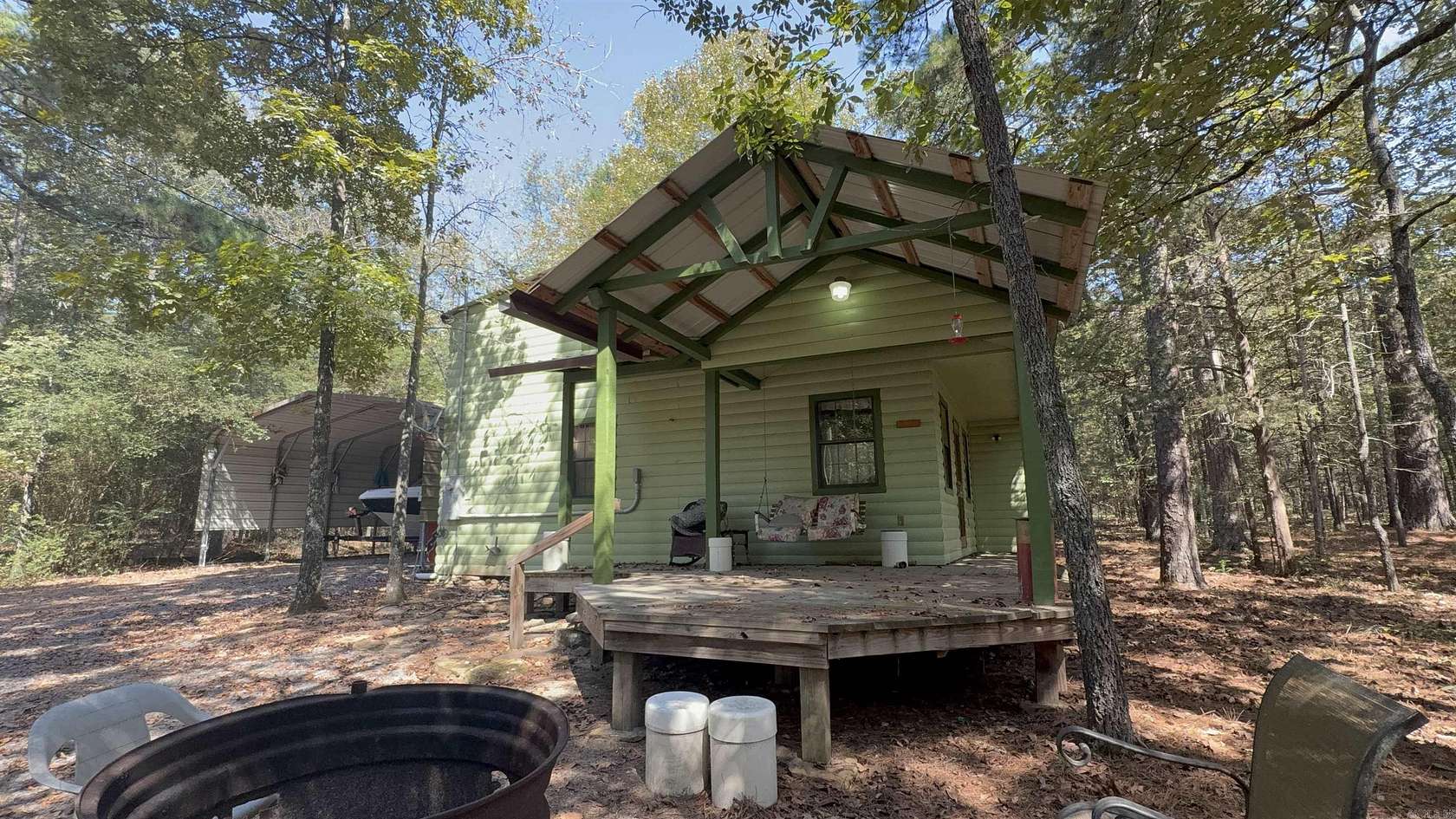 1.68 Acres of Land with Home for Sale in Tumbling Shoals, Arkansas