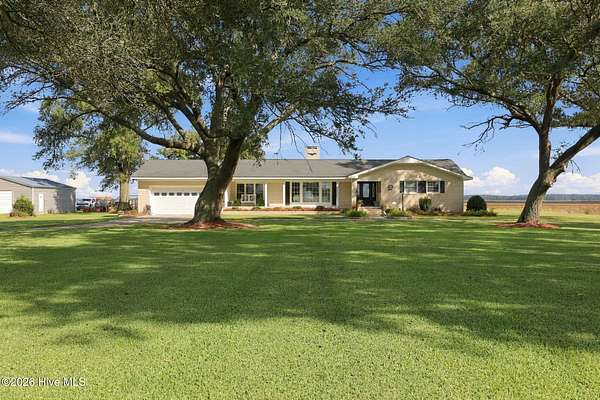 2.6 Acres of Land with Home for Sale in Pinetown, North Carolina
