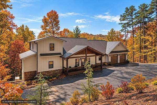 3 Acres of Land with Home for Sale in Ellijay, Georgia