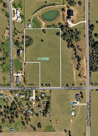 5 Acres of Residential Land for Sale in Guthrie, Oklahoma