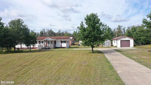 10 Acres of Recreational Land with Home for Sale in Grayling, Michigan