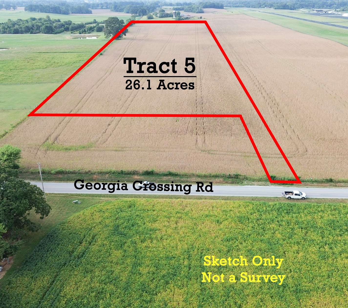 26.1 Acres of Land for Auction in Winchester, Tennessee