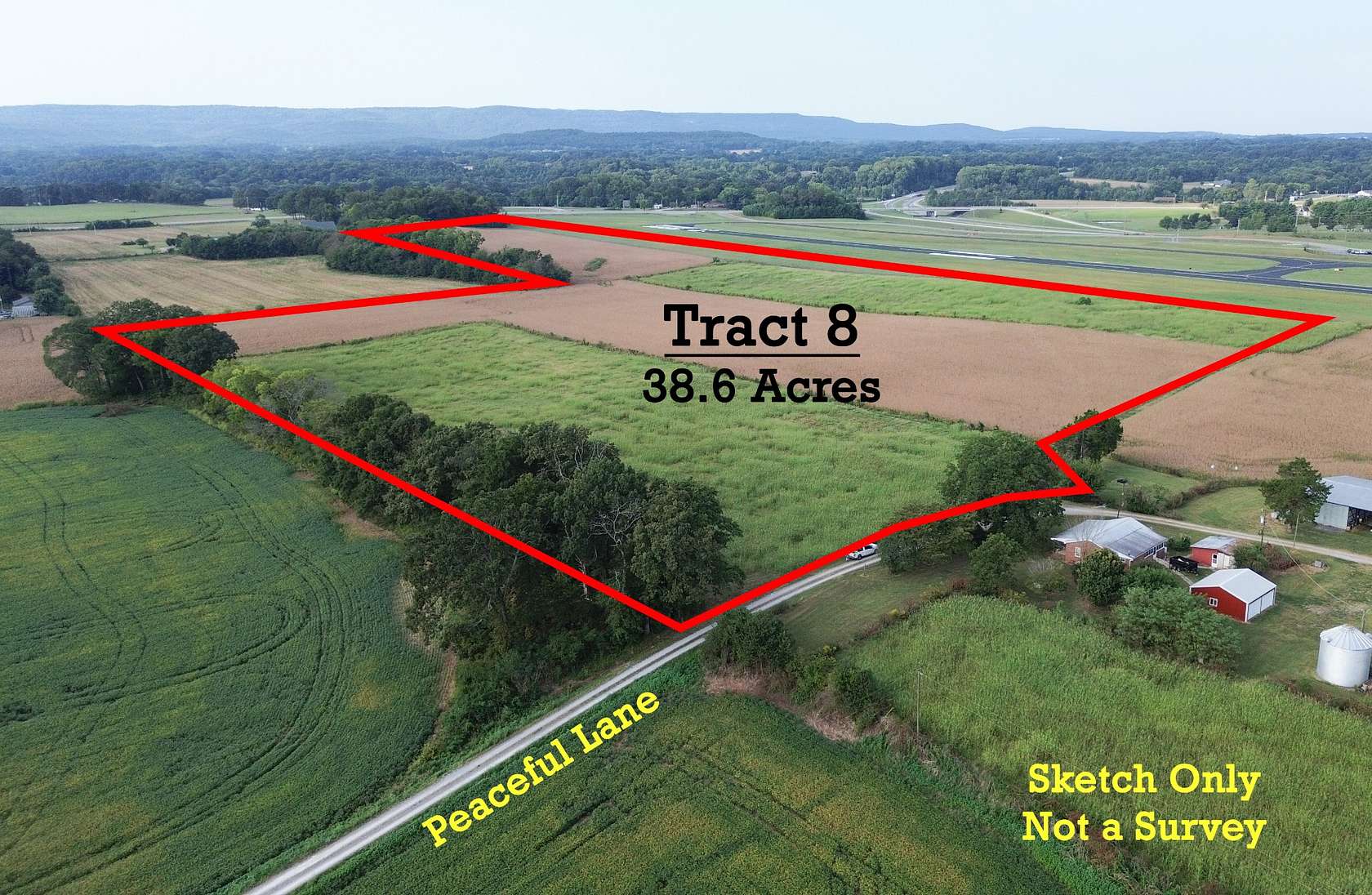 38.6 Acres of Agricultural Land for Auction in Winchester, Tennessee