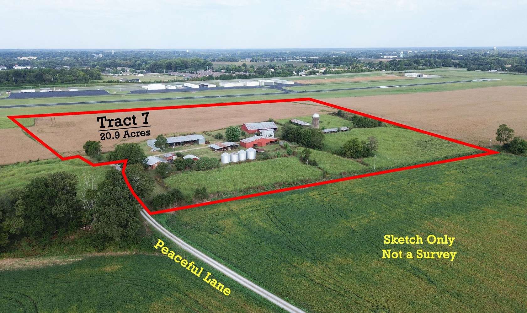20.9 Acres of Agricultural Land for Auction in Winchester, Tennessee