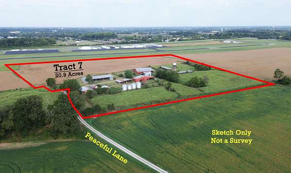 20.9 Acres of Agricultural Land for Auction in Winchester, Tennessee