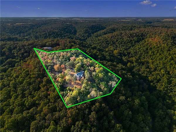 7 Acres of Land with Home for Sale in Tahlequah, Oklahoma