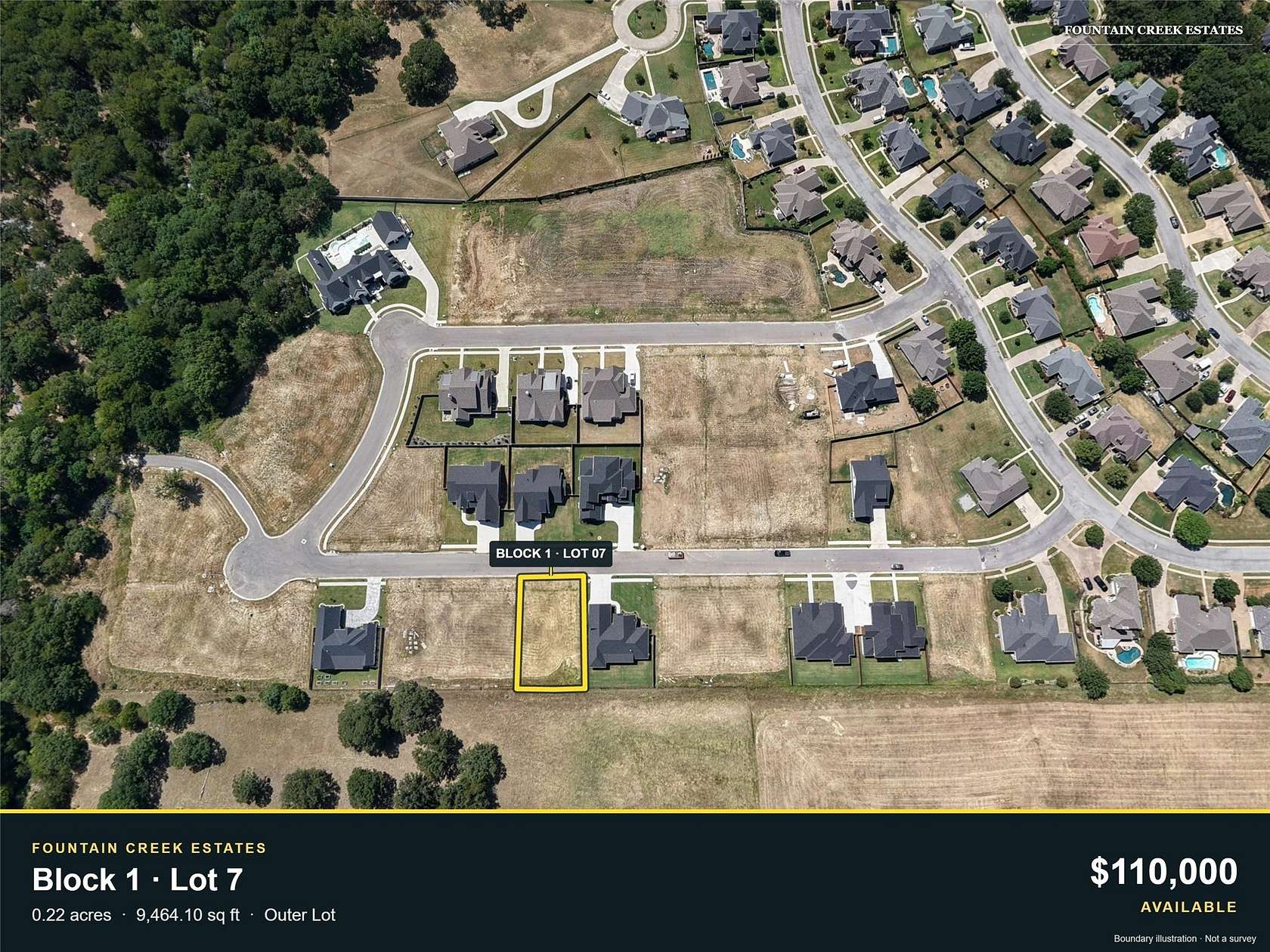 0.22 Acres of Residential Land for Sale in Pottsboro, Texas
