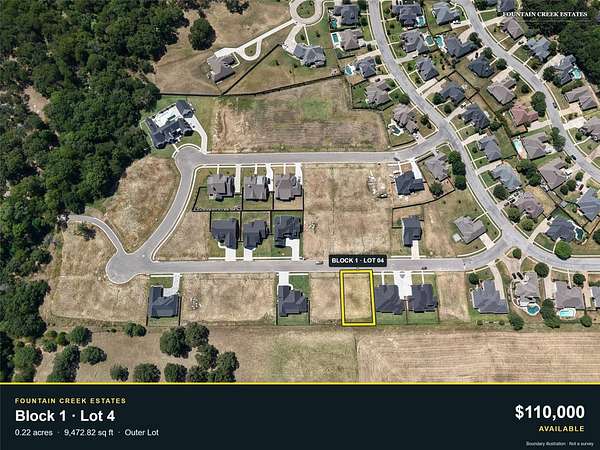 0.22 Acres of Residential Land for Sale in Pottsboro, Texas
