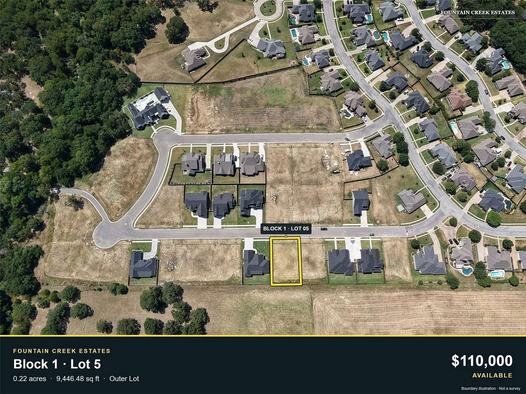 0.22 Acres of Residential Land for Sale in Pottsboro, Texas