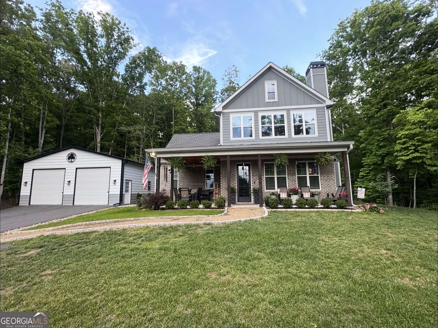 2.16 Acres of Land with Home for Sale in Morganton, Georgia