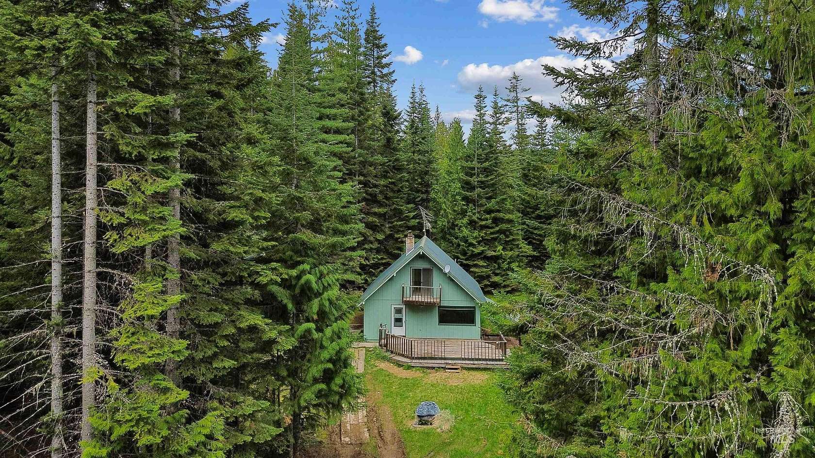 20 Acres of Recreational Land with Home for Sale in Lenore, Idaho