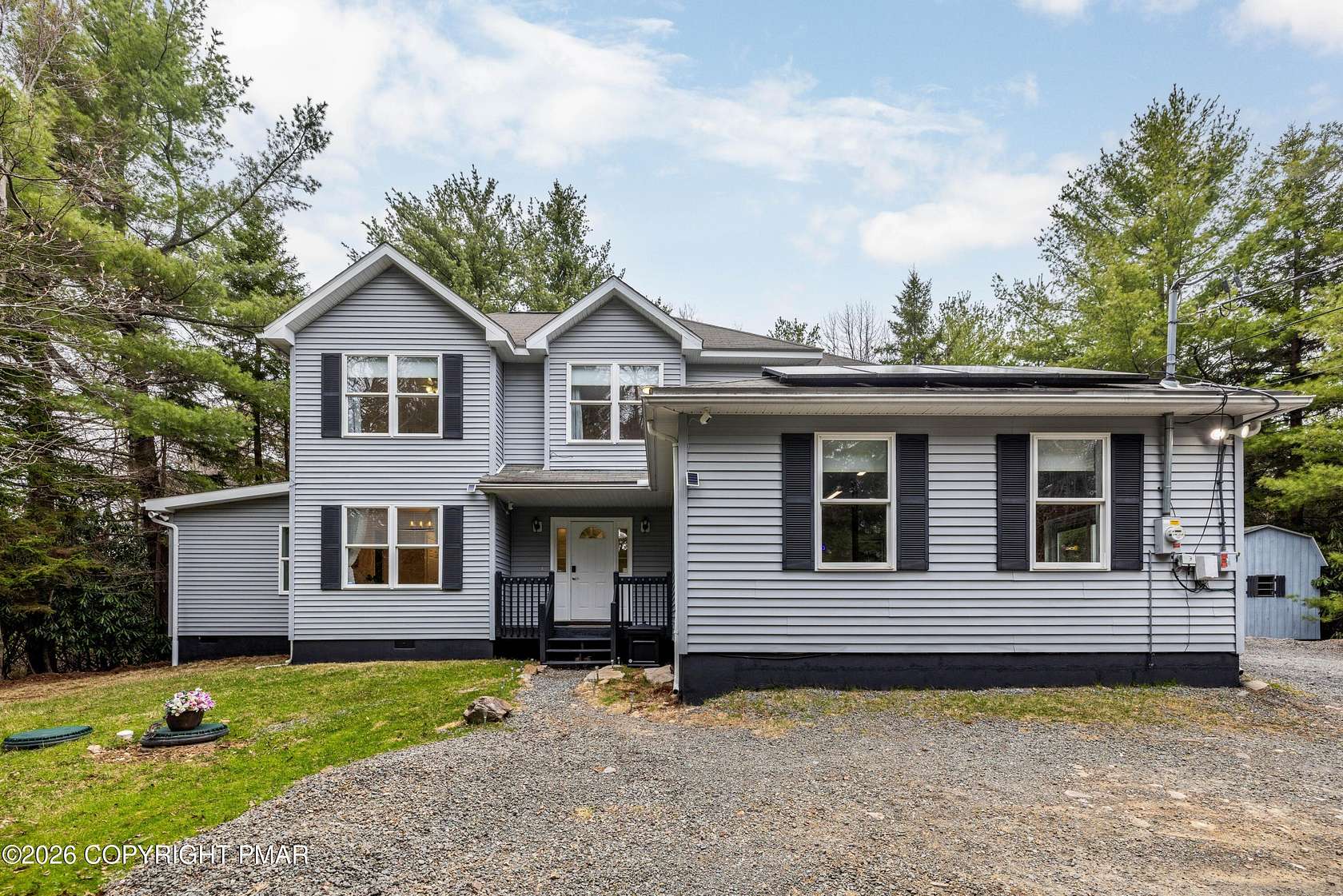 2 Acres of Land with Home for Sale in Long Pond, Pennsylvania