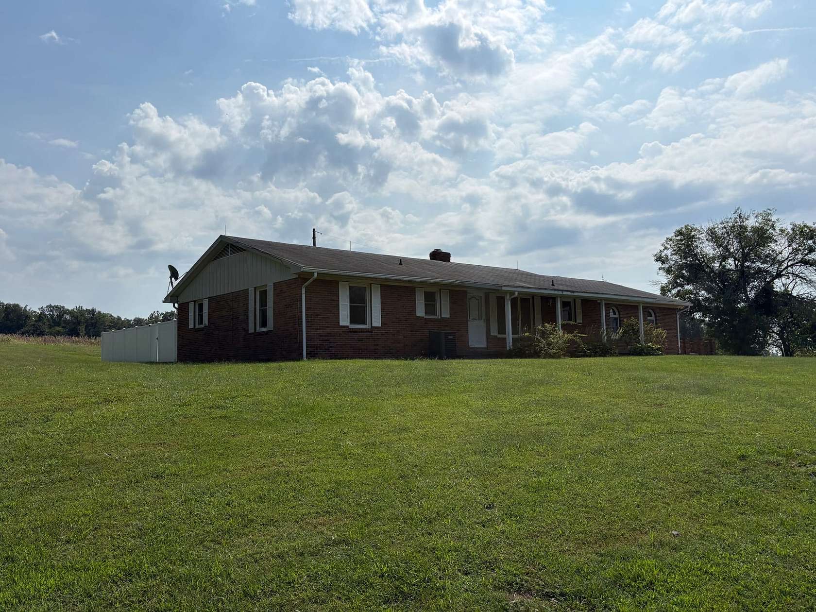 3.47 Acres of Land with Home for Sale in Patoka, Indiana