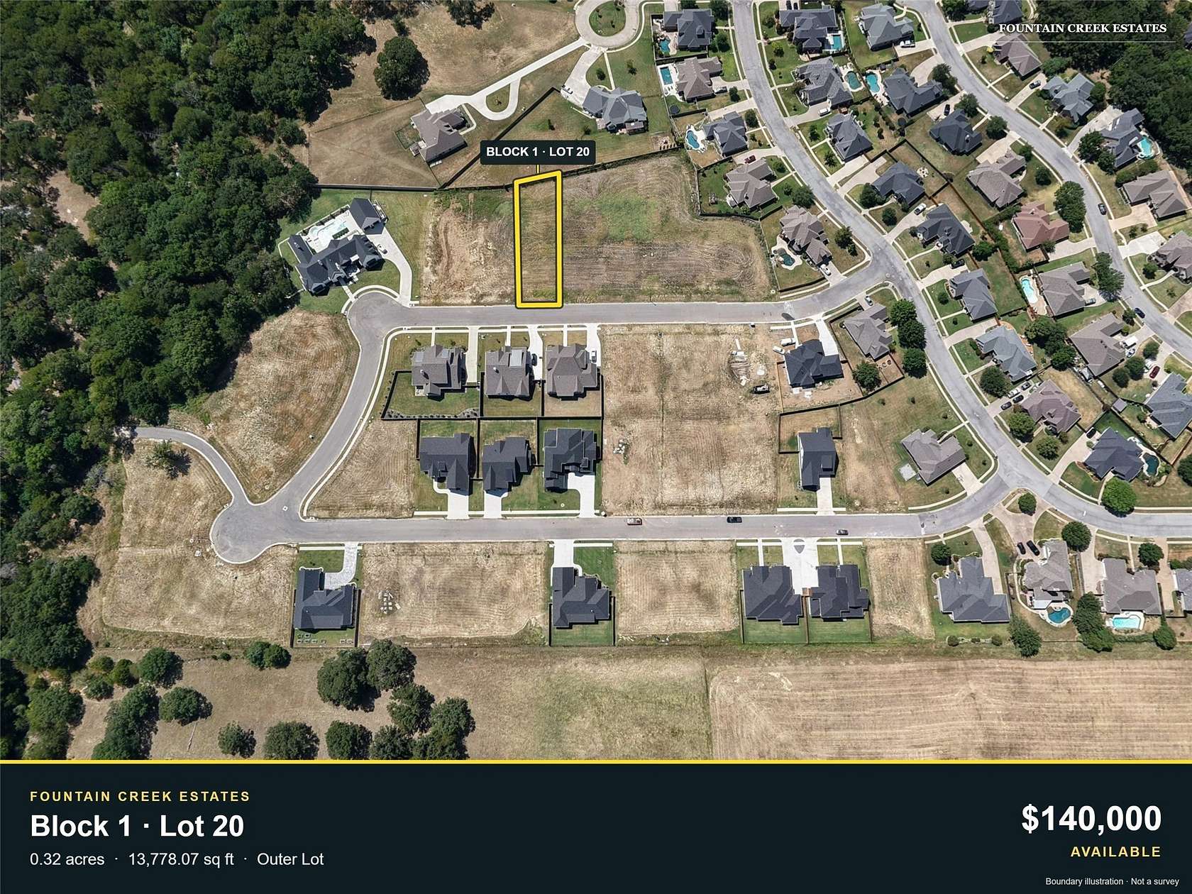 0.32 Acres of Residential Land for Sale in Pottsboro, Texas