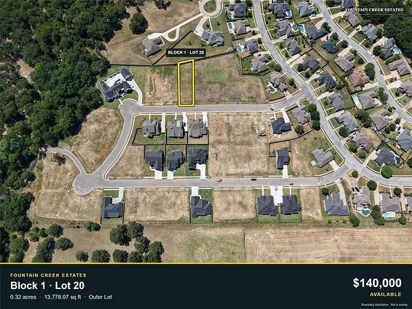 0.32 Acres of Residential Land for Sale in Pottsboro, Texas