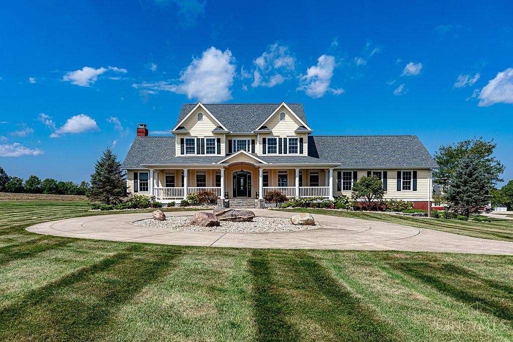54.4 Acres of Agricultural Land with Home for Sale in Wayne Township, Ohio