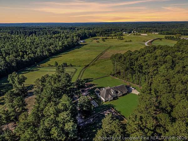 16.5 Acres of Land with Home for Sale in Cameron, North Carolina