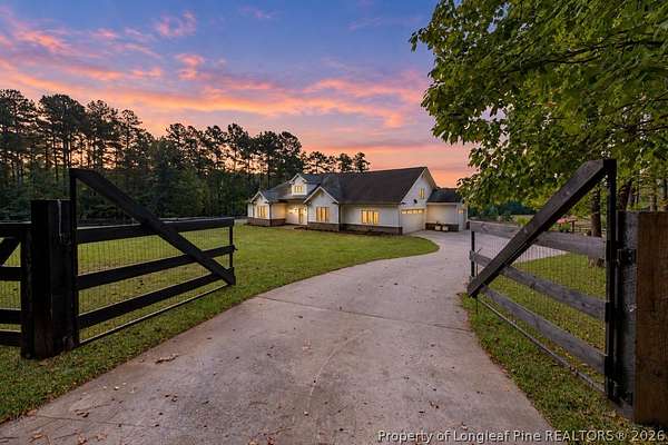 16.5 Acres of Land with Home for Sale in Cameron, North Carolina