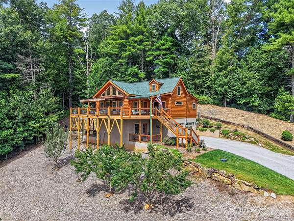 1.59 Acres of Land with Home for Sale in Zirconia, North Carolina